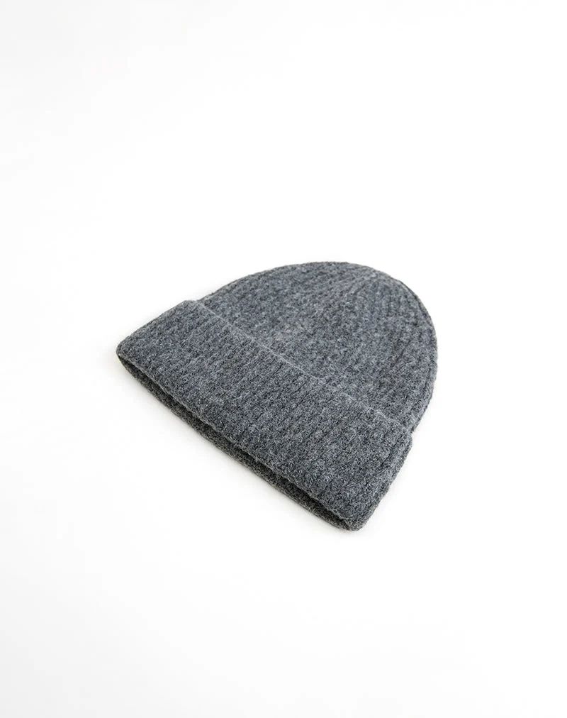 Tano Beanie in Dunkelgrau