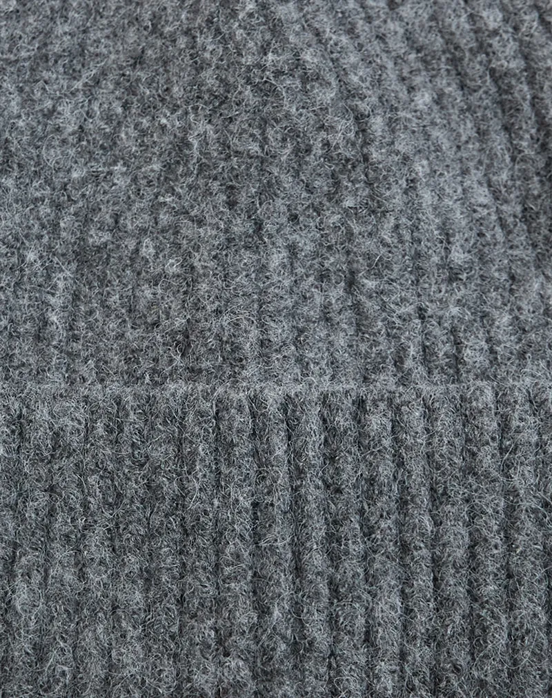 Tano Beanie in Dunkelgrau