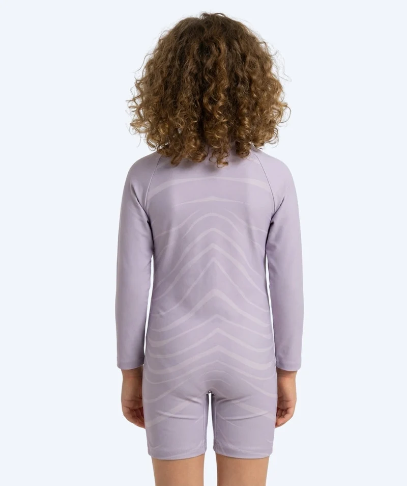 Watery UV Anzug für Kinder - Fjord Langarm Rashguard - Lila