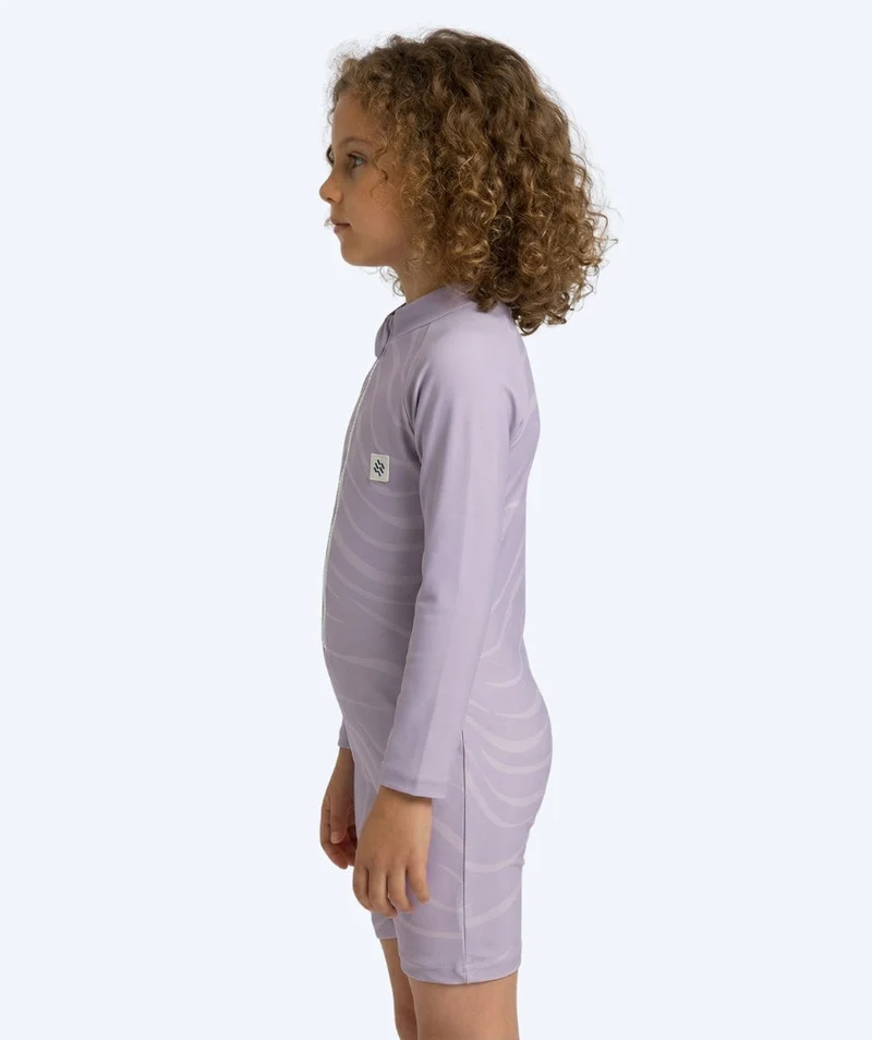 Watery UV Anzug für Kinder - Fjord Langarm Rashguard - Lila