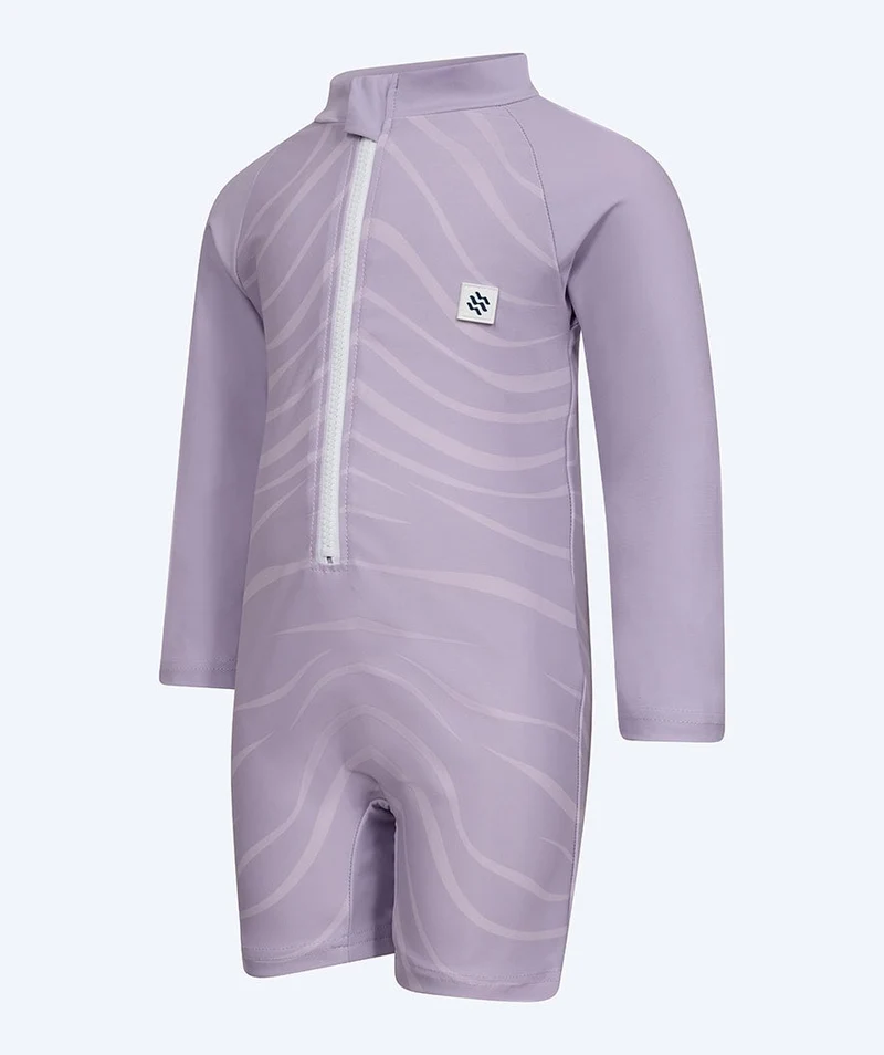 Watery UV Anzug für Kinder - Fjord Langarm Rashguard - Lila