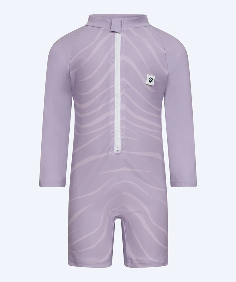Watery UV Anzug für Kinder - Fjord Langarm Rashguard - Lila