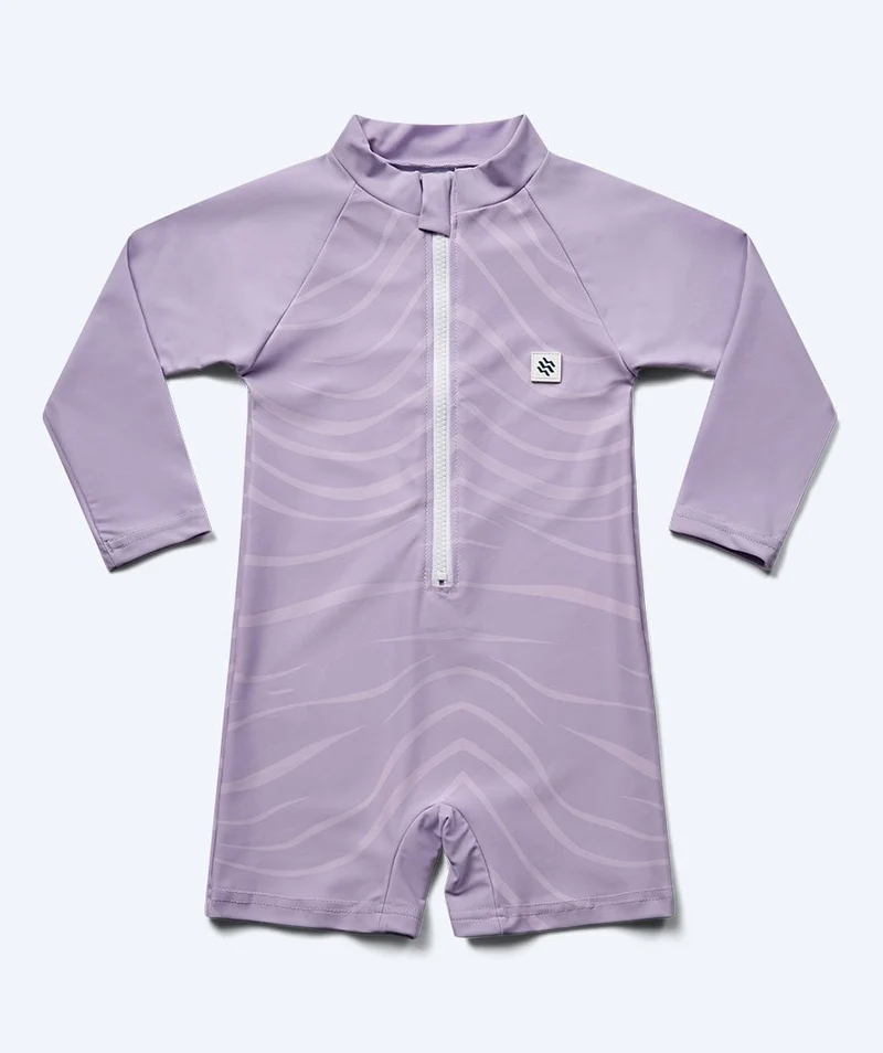 Watery UV Anzug für Kinder - Fjord Langarm Rashguard - Lila
