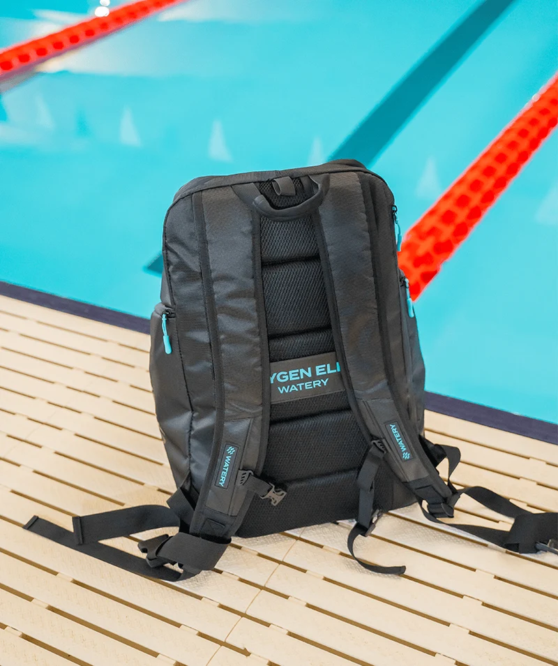 Watery Schwimmrucksack - Oxygen Elite 45L - Schwarz