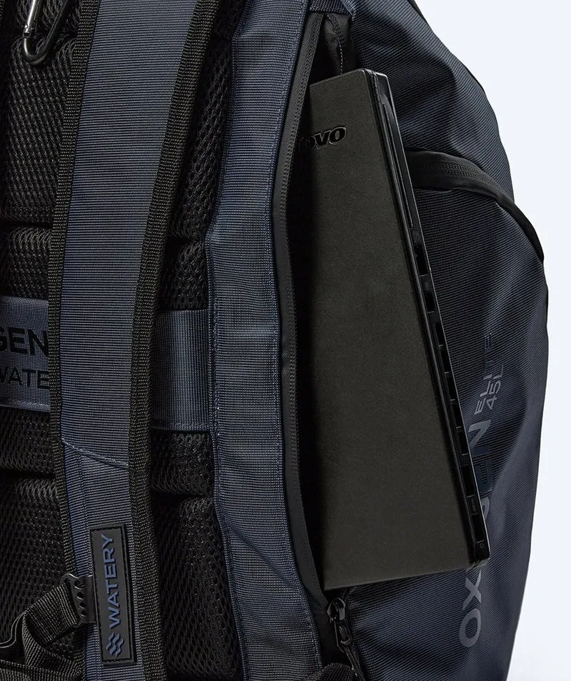 Watery Schwimmrucksack - Oxygen Elite 45L - Dunkelblau