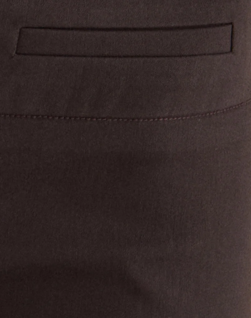 Lucen Mini Short in Tailoring Braun