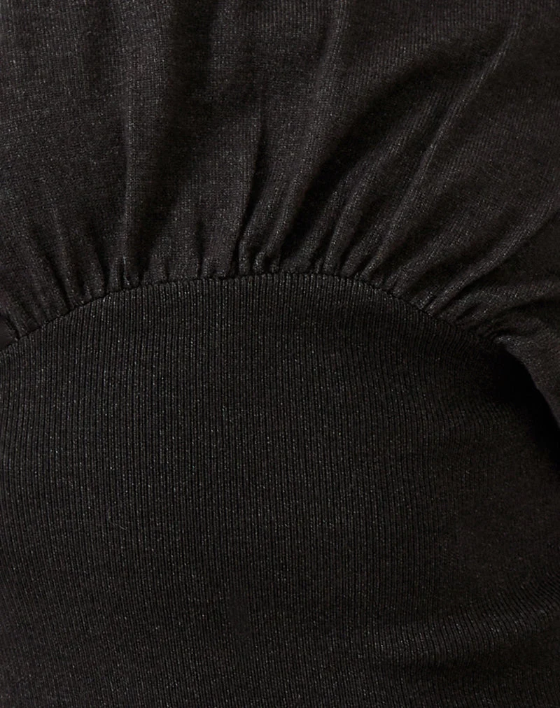 Arvel Pullover in Knit Charcoal
