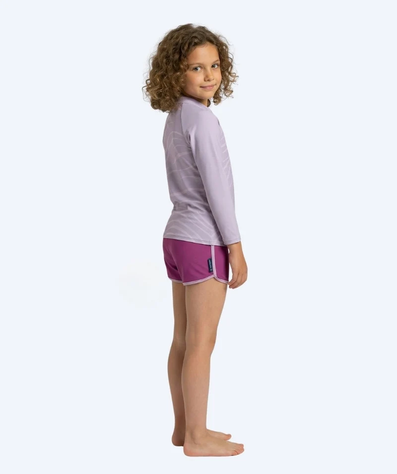 Watery UV Shirt für Kinder - Fjord Langarm Rashguard - Lila