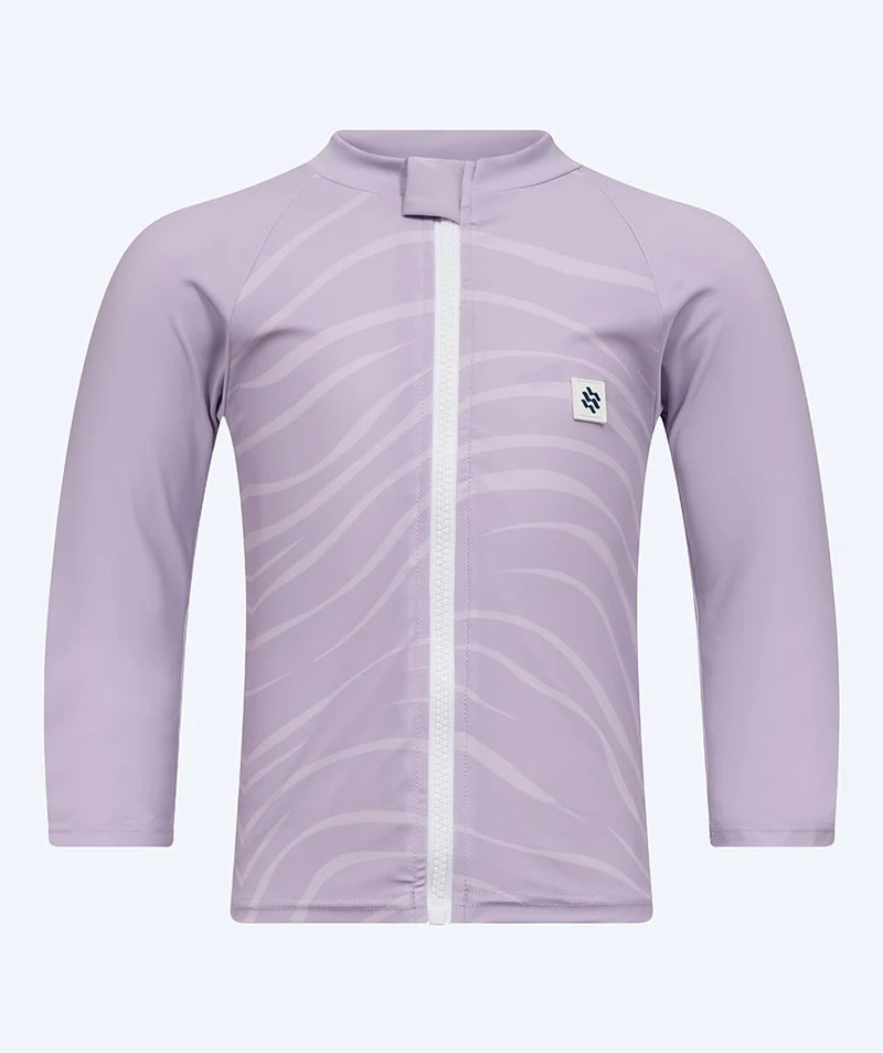 Watery UV Shirt für Kinder - Fjord Langarm Rashguard - Lila