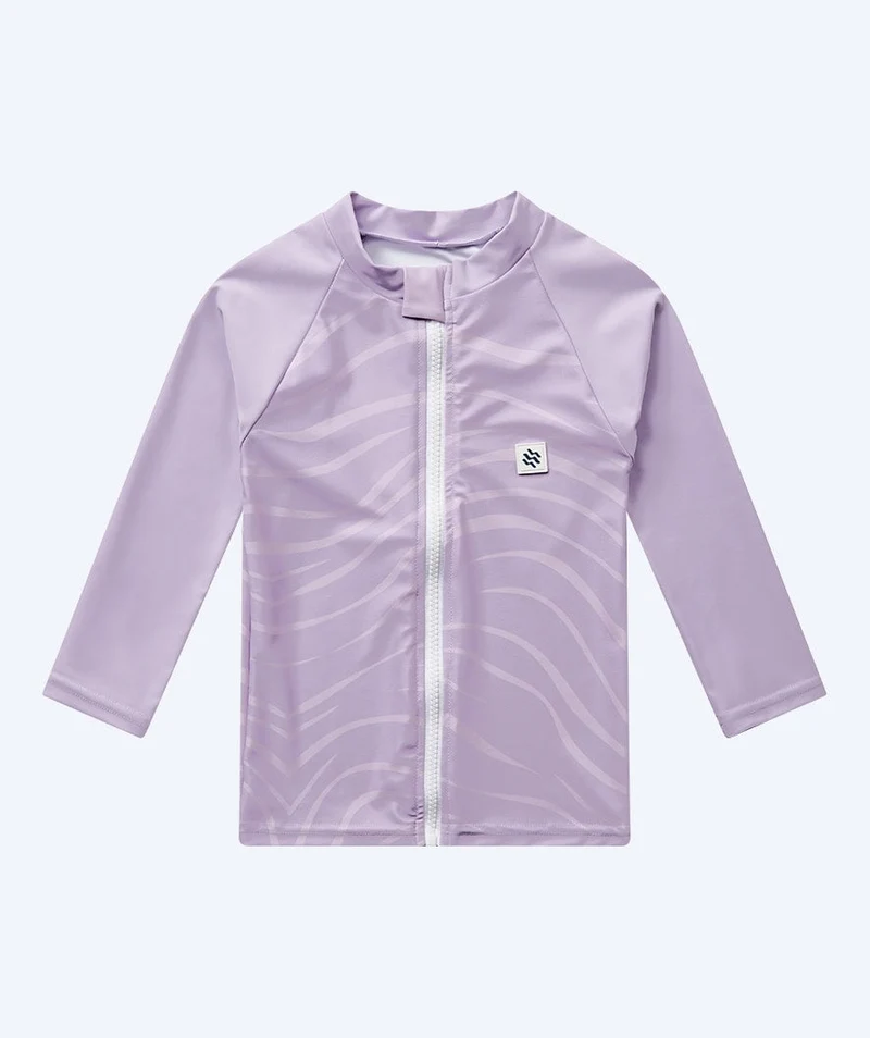 Watery UV Shirt für Kinder - Fjord Langarm Rashguard - Lila