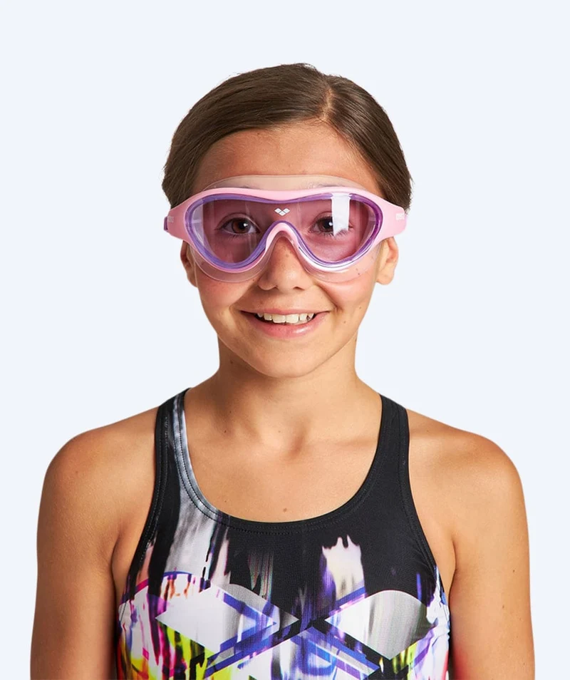 Arena Schwimmmaske für Kinder (6-12) - The One - Hellrosa