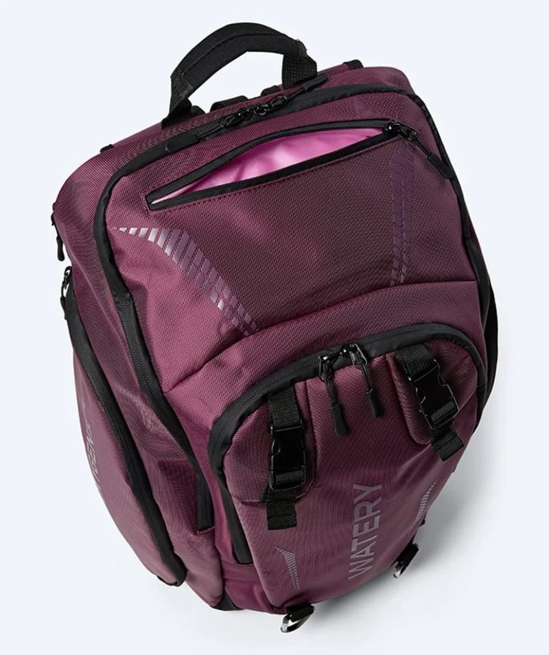 Watery Schwimmrucksack - Oxygen Elite 45L - Lila