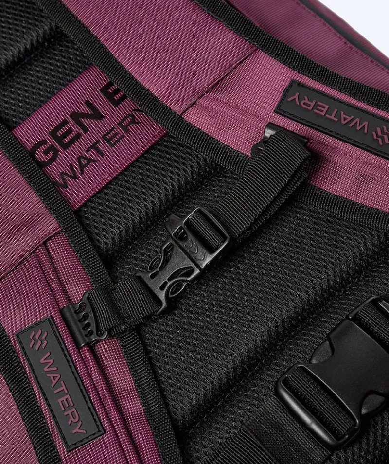 Watery Schwimmrucksack - Oxygen Elite 45L - Lila