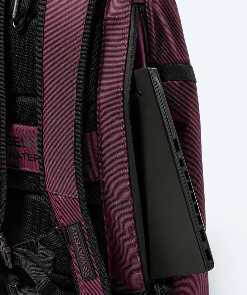 Watery Schwimmrucksack - Oxygen Elite 45L - Lila