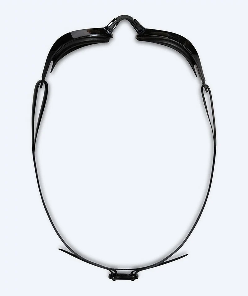 Watery Elite Schwimmbrillen - Rattle Pro Mirror - Schwarz/Silber