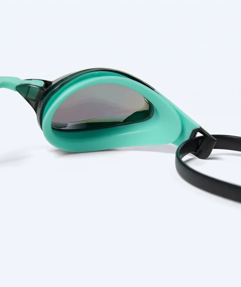 Watery Elite Schwimmbrillen - Rattle Pro Mirror - Grün/Grün