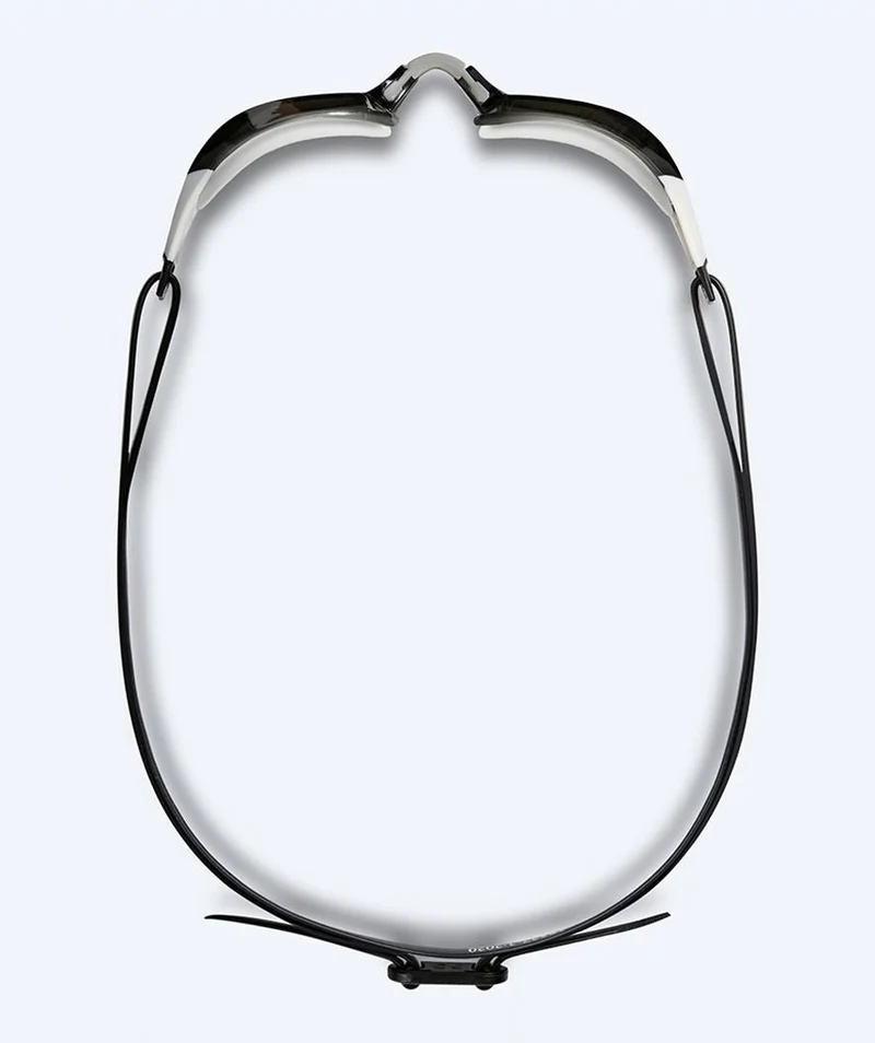 Watery Elite Schwimmbrillen - Rattle Pro Mirror - Weiß/Grau