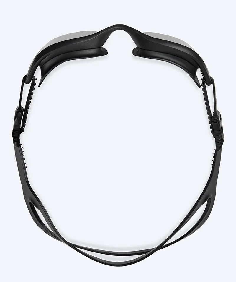 Watery Schwimmbrille für Freizeitschwimmer - Saunton - Schwarz (Smoke Scheiben)