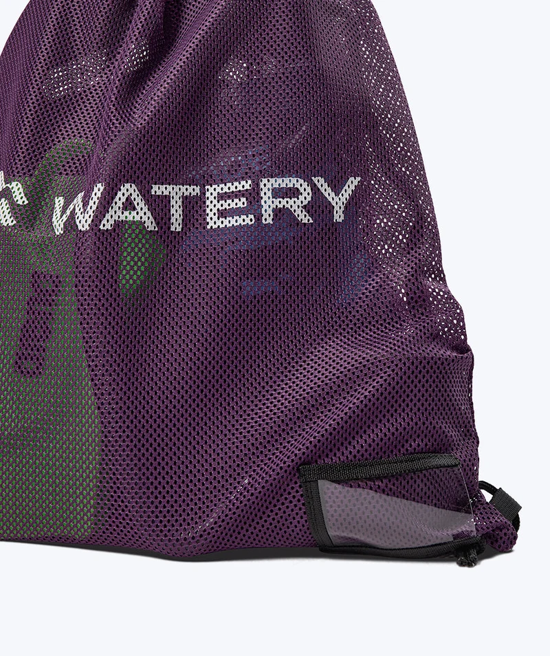 Watery Netzbeutel zum Schwimmen - Simple Mesh - Lila