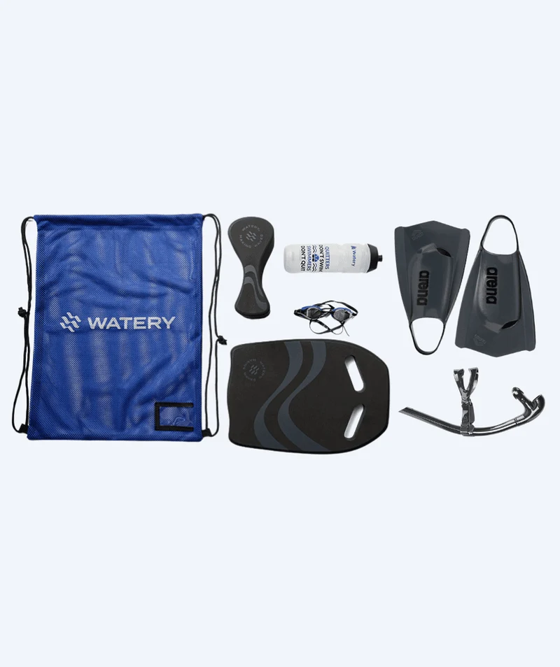 Watery Netzbeutel zum Schwimmen - Simple Mesh - Hellblau