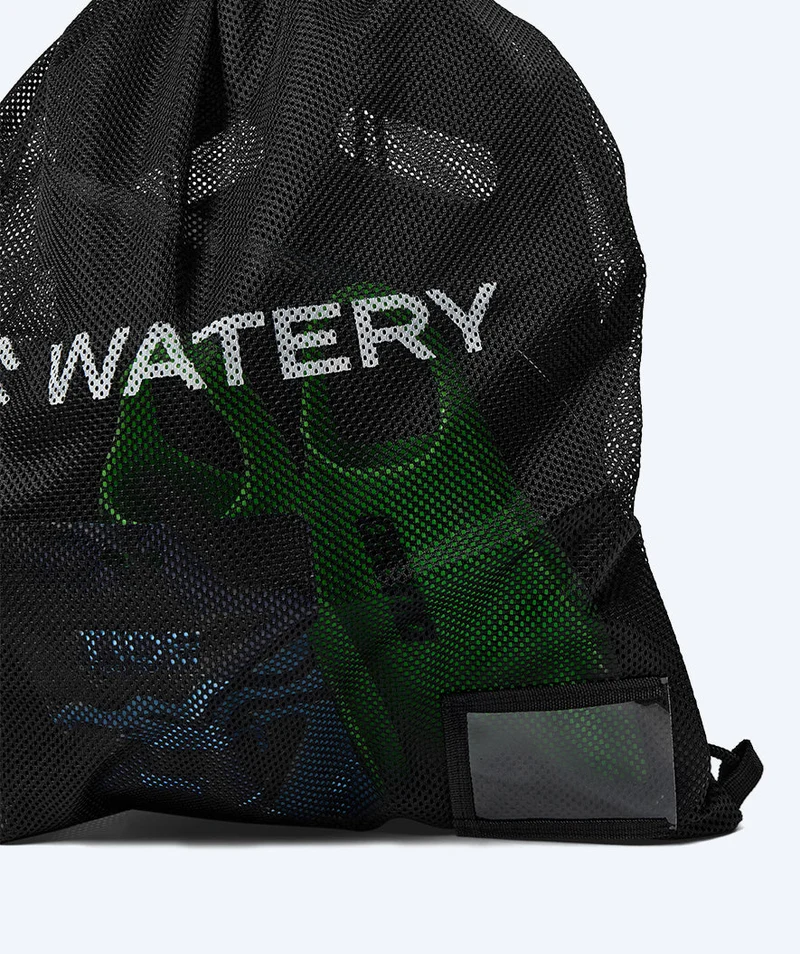 Watery Netzbeutel zum Schwimmen - Simple Mesh - Schwarz
