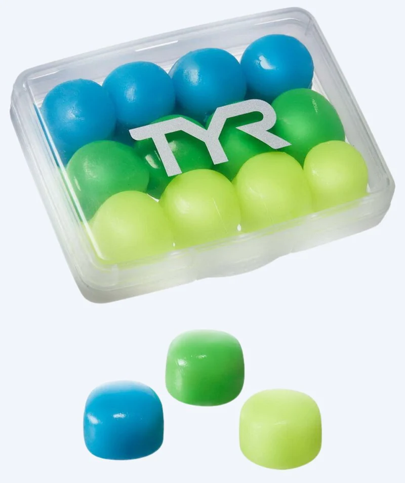 TYR Ohrstöpsel für Kinder - 12 Stk. (Mehrfarbig)