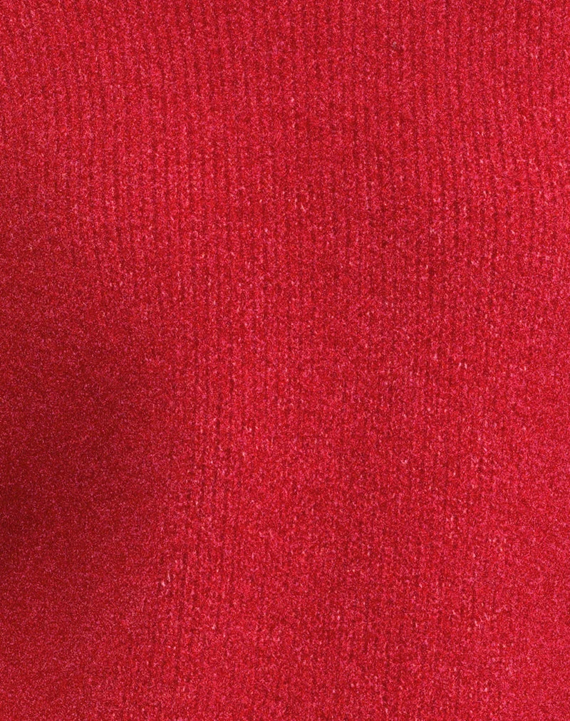 Amato Pullover in Übergröße in Rot