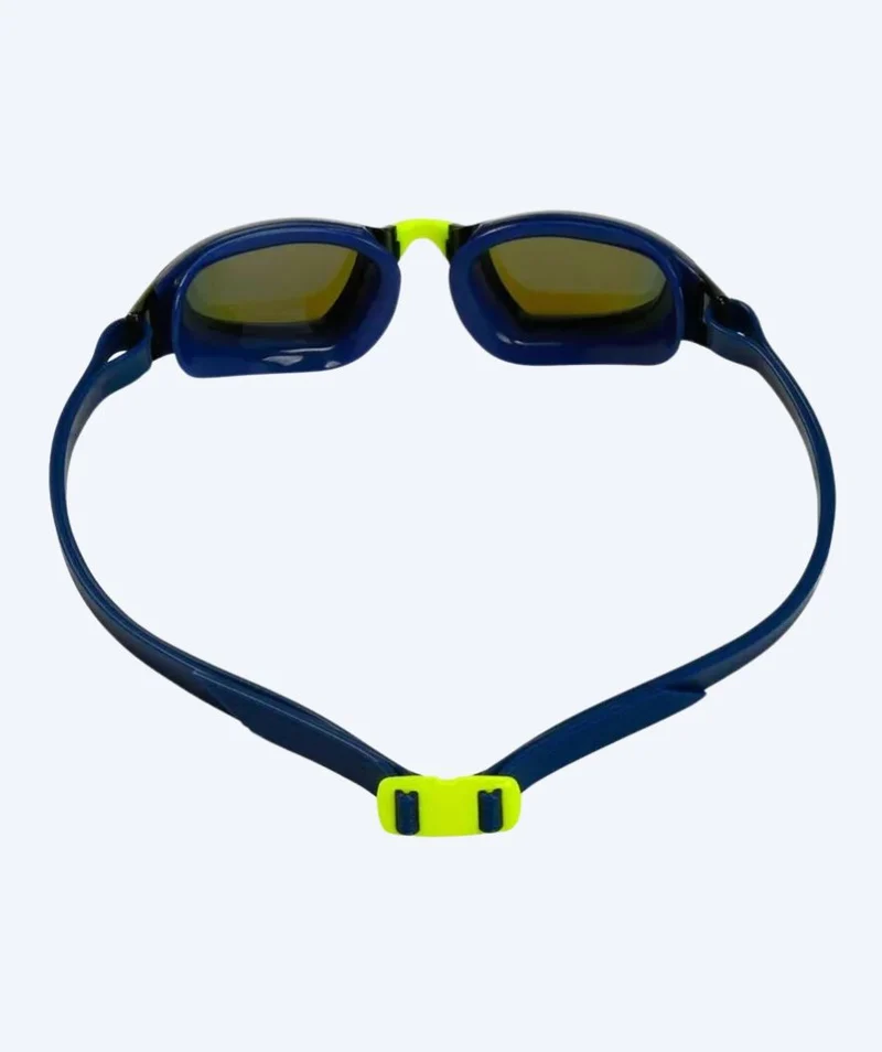 Aquasphere Wettkampf Schwimmbrille - Xceed A1 - Dunkelblau/Gelb