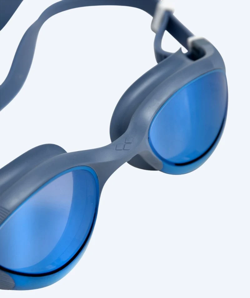 Arena Schwimmbrille für Freizeitschwimmer - The One Plus Mirror - Dunkelblau/Blau