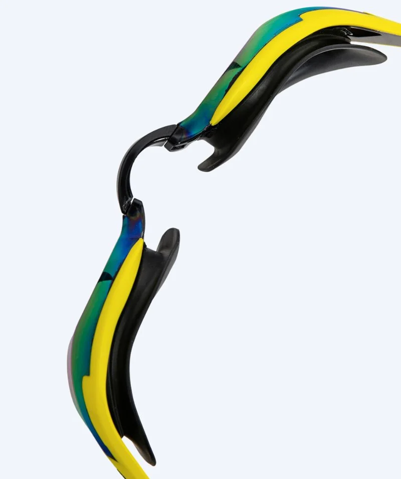 Arena Elite Schwimmbrillen - Cobra Edge SWIPE Mirror - Gelb/Grün