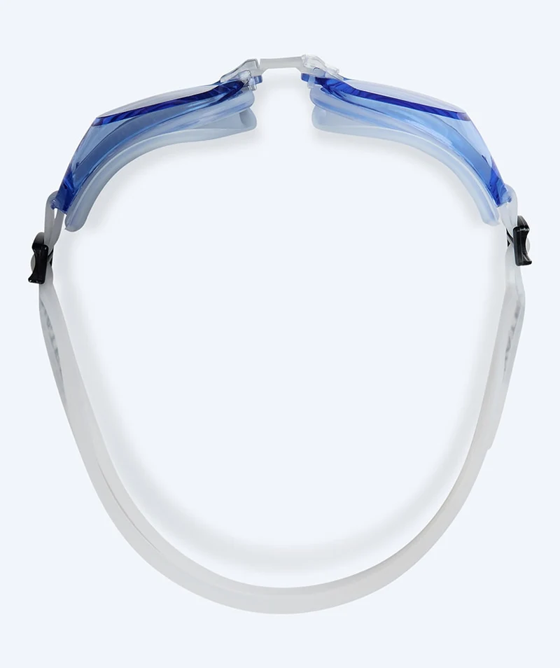 Watery Schwimmbrillen mit Sehstärke für Kurzsichtige Erwachsene - (-1.0) – (-8.0) - Clivia - Klar/Blau