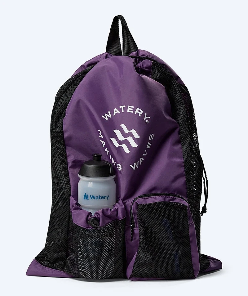 Watery Netzbeutel zum Schwimmen - Ultra Light 40L - Lila