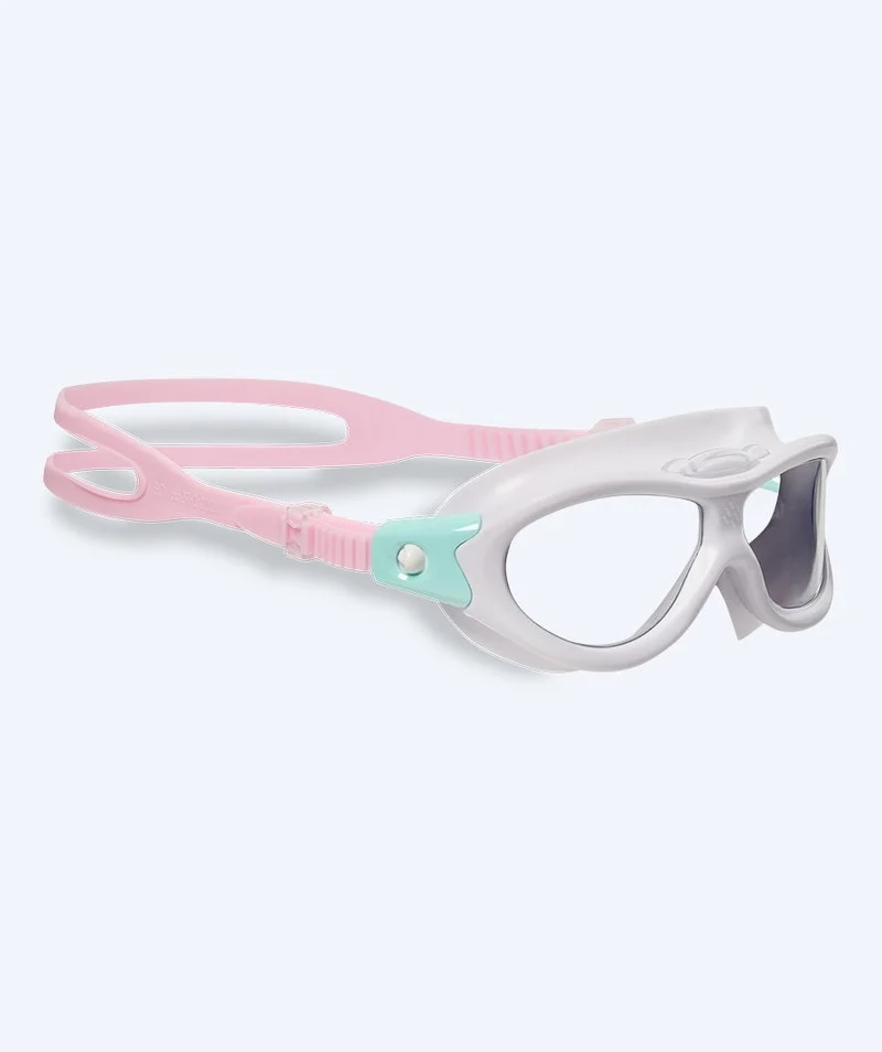 Watery Schwimmbrille für Kinder (2-8) - Wilton - Hellrosa/Lila