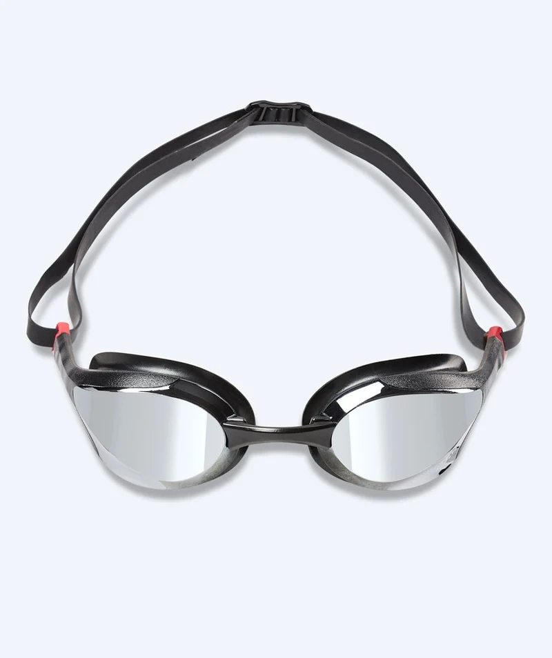 Watery Elite Schwimmbrillen - Murphy Mirror - Schwarz/Silber