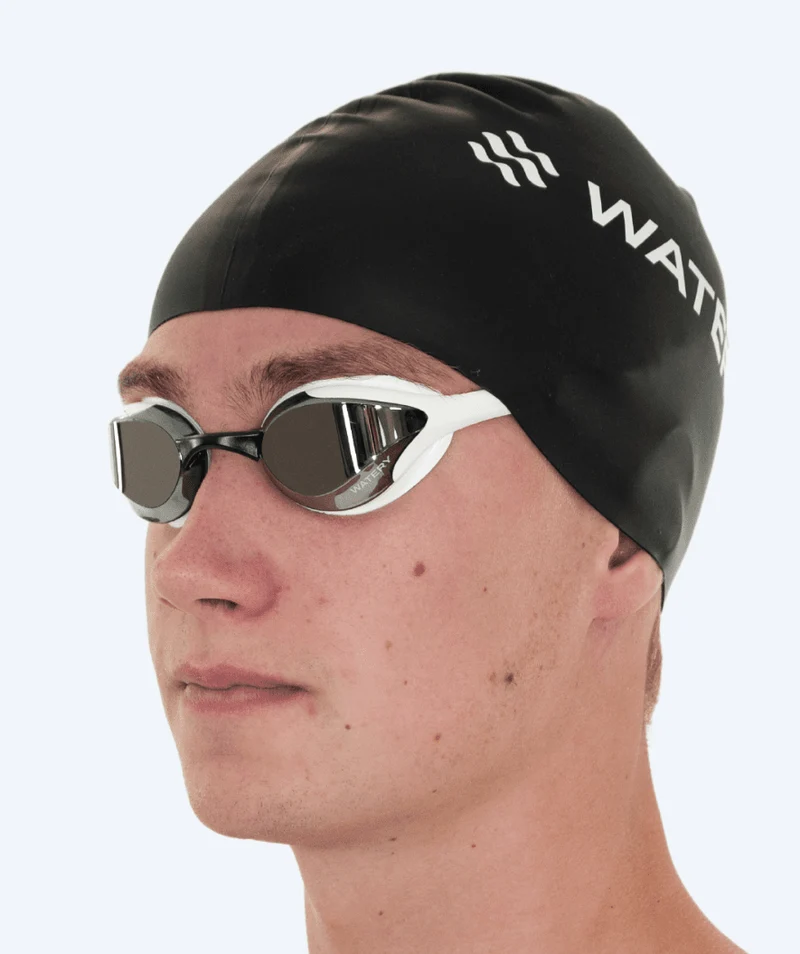 Watery Elite Schwimmbrillen - Murphy Mirror - Schwarz/Silber
