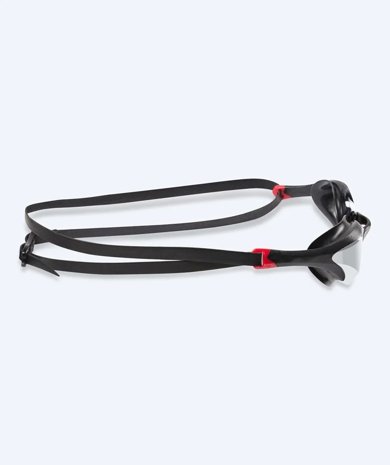Watery Elite Schwimmbrillen - Murphy Mirror - Schwarz/Silber