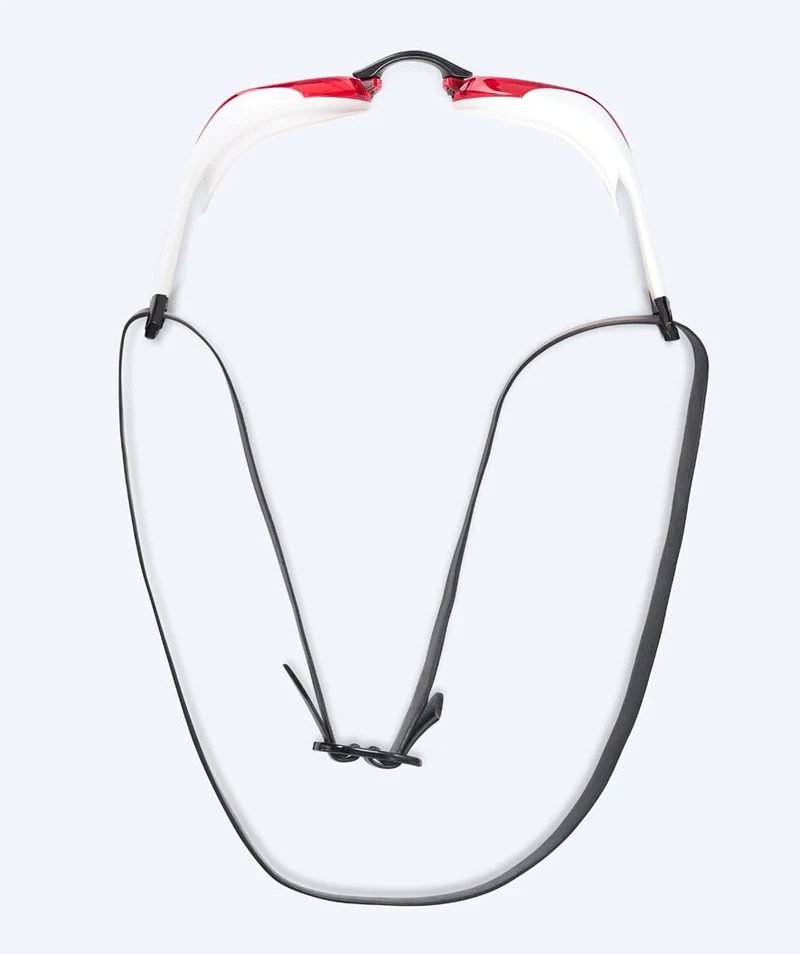 Watery Elite Schwimmbrillen - Murphy Active - Weiß/Rosa