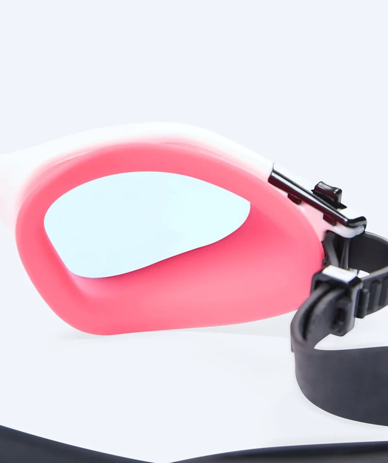Watery Schwimmbrille für Freizeitschwimmer - Raven Active - Rosa/Hellblau