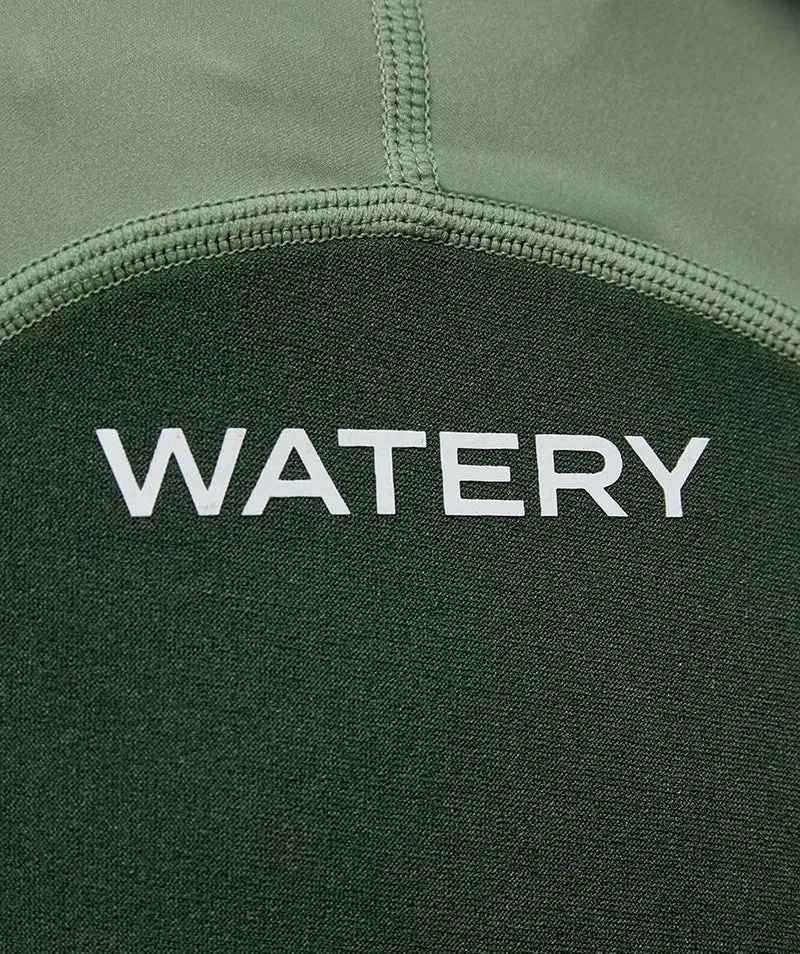 Watery UV Neoprenanzug für Kinder - Calypso Shorty - Grün/Hellgrün