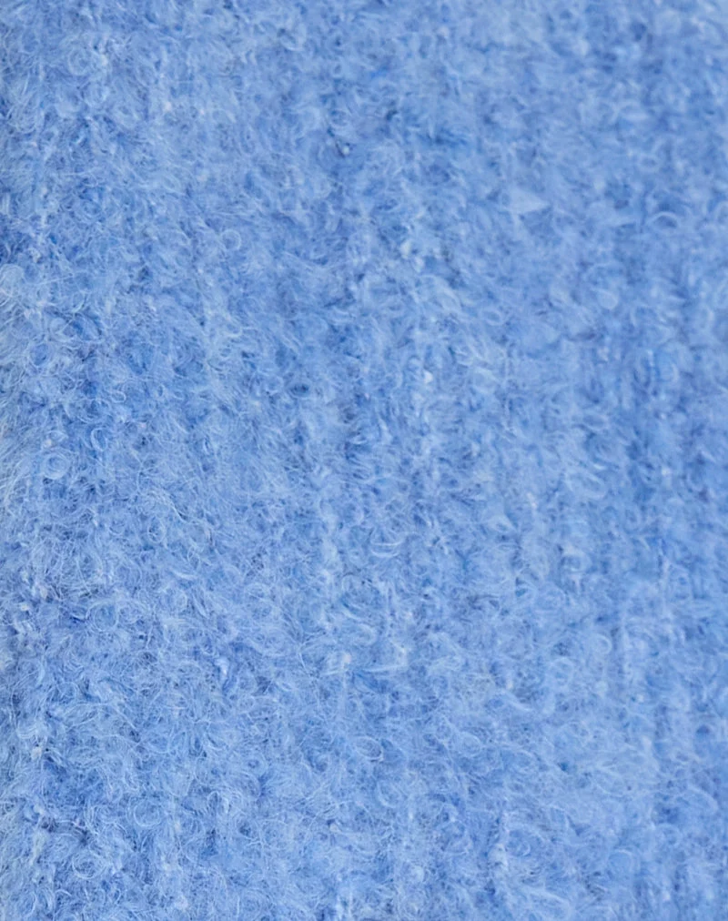 Halstuch in einfarbigem Blau
