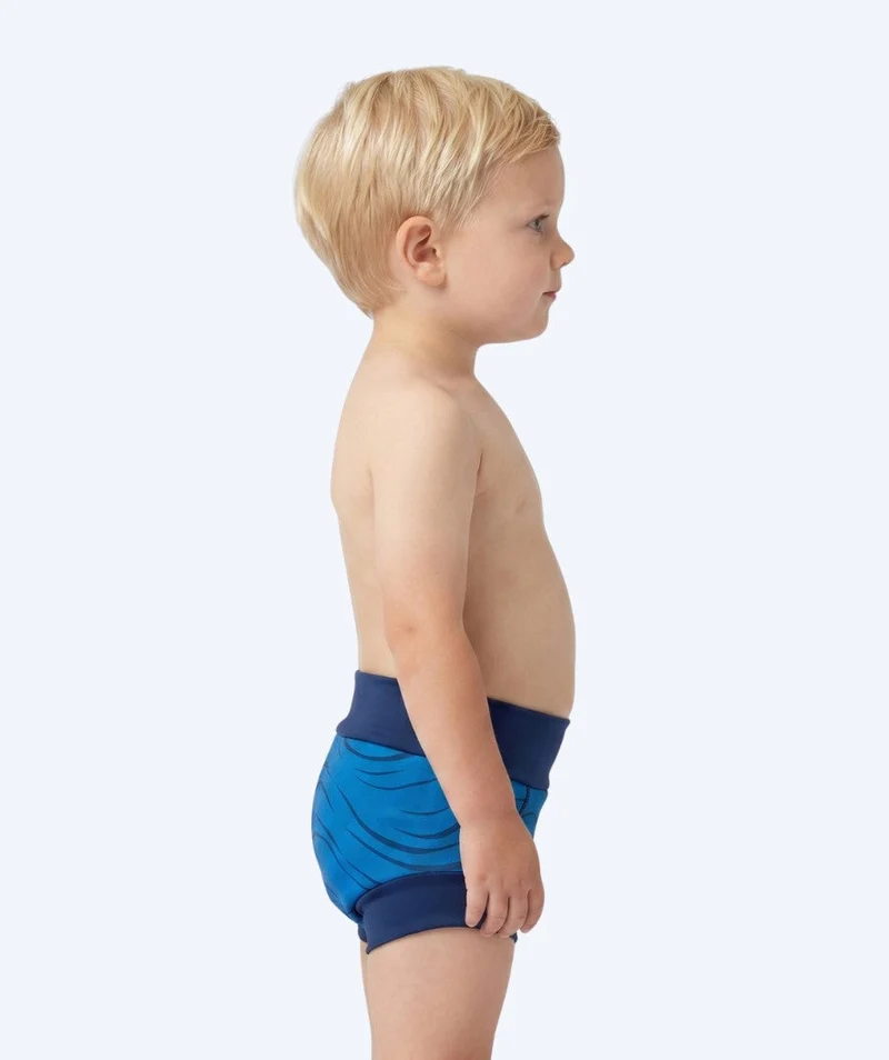 Watery Schwimmwindelhosen für Kinder - Neoprene Swim Nappy - Fjord Blue