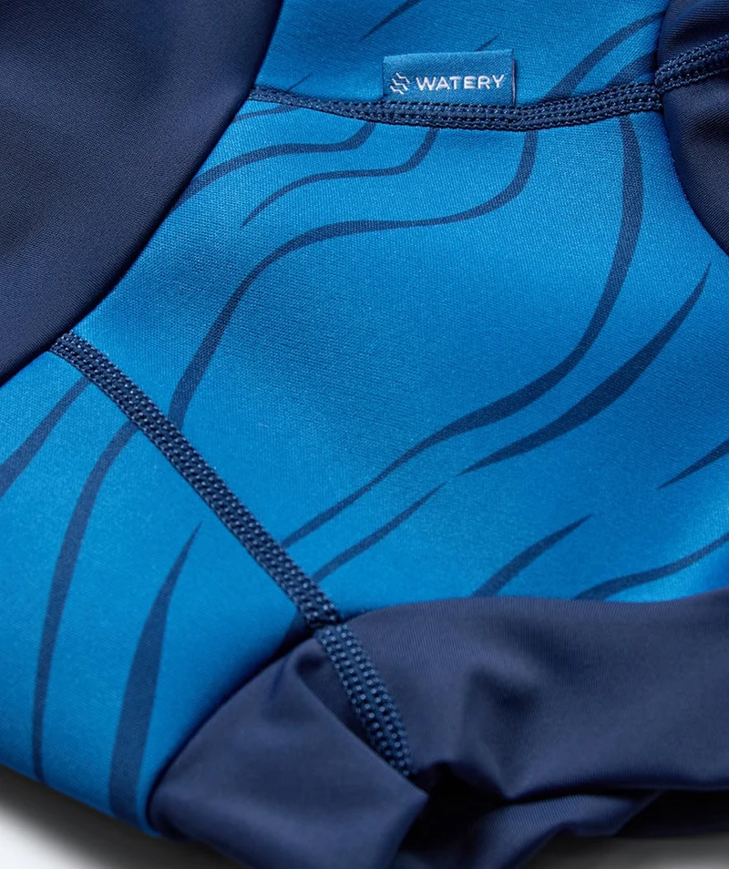 Watery Schwimmwindelhosen für Kinder - Neoprene Swim Nappy - Fjord Blue