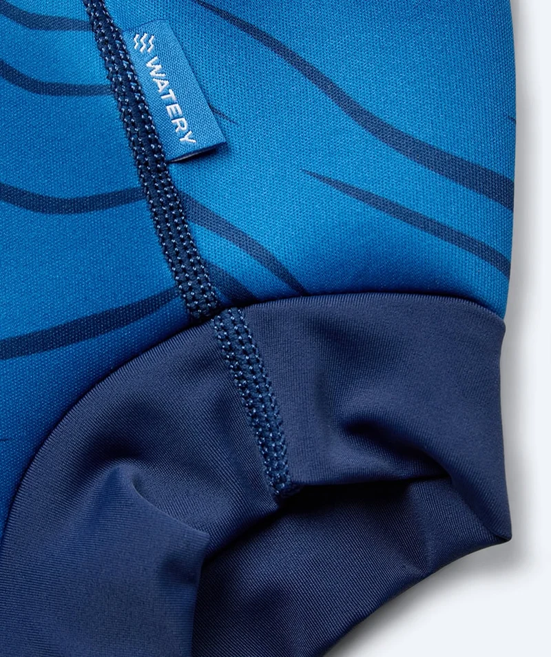 Watery Schwimmwindelhosen für Kinder - Neoprene Swim Nappy - Fjord Blue