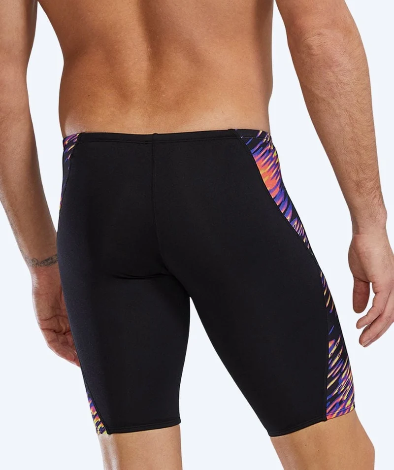 TYR lange Badehose für Herren - Evolved Blade Splice - Schwarz/Mehrfarbig