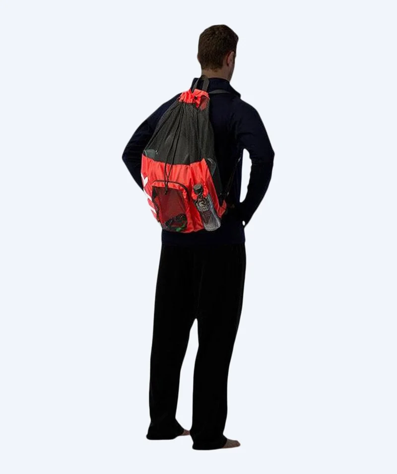 TYR Netzbeutel zum Schwimmen - Big Mesh Mummy 40L - Hellblau