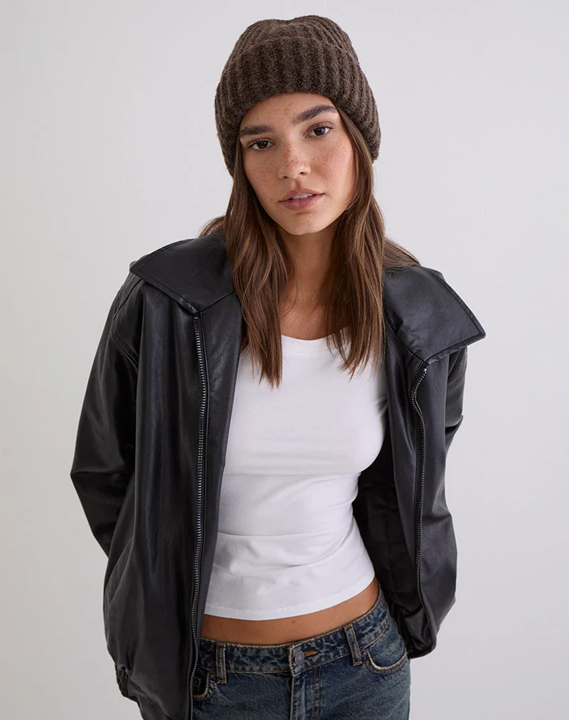 Nivo Beanie in Braun
