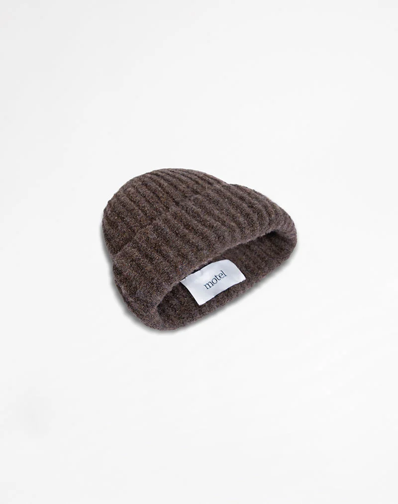 Nivo Beanie in Braun