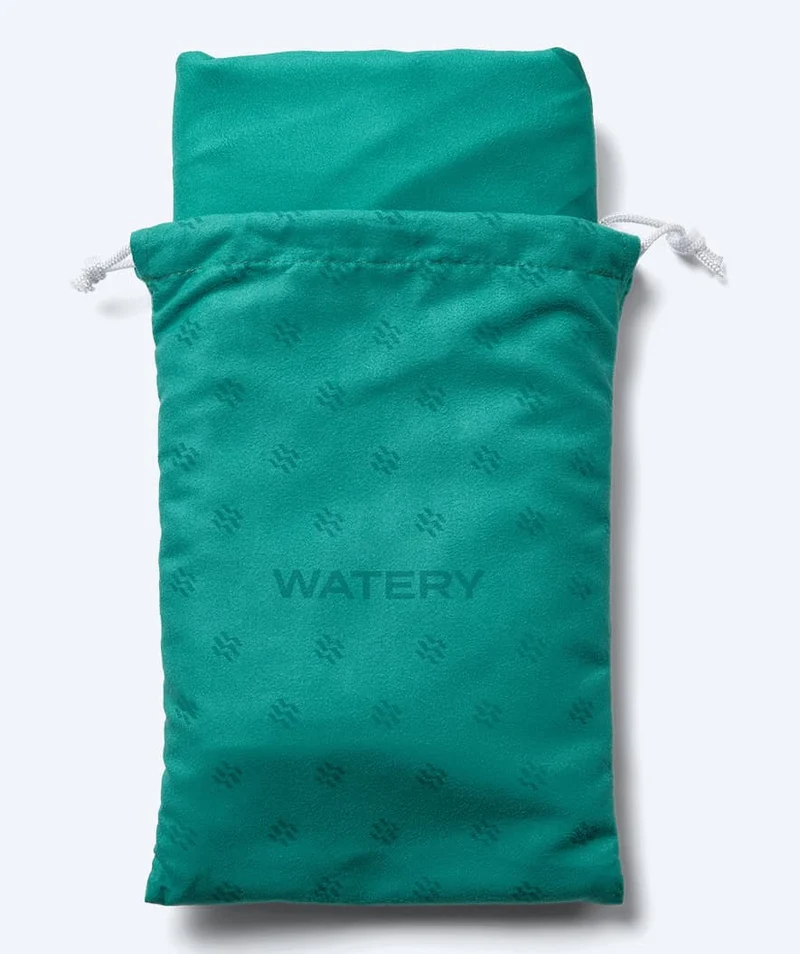 Watery Mikrofaser Badetuch (175 x 110 cm) - Rafferty - Dust Green