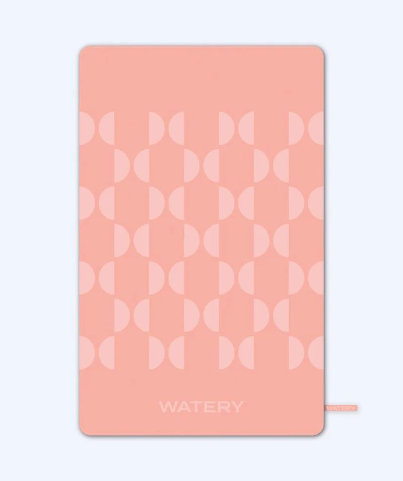 Watery Mikrofaser Badetuch (175 x 110 cm) - Rafferty - Blurish Rosa