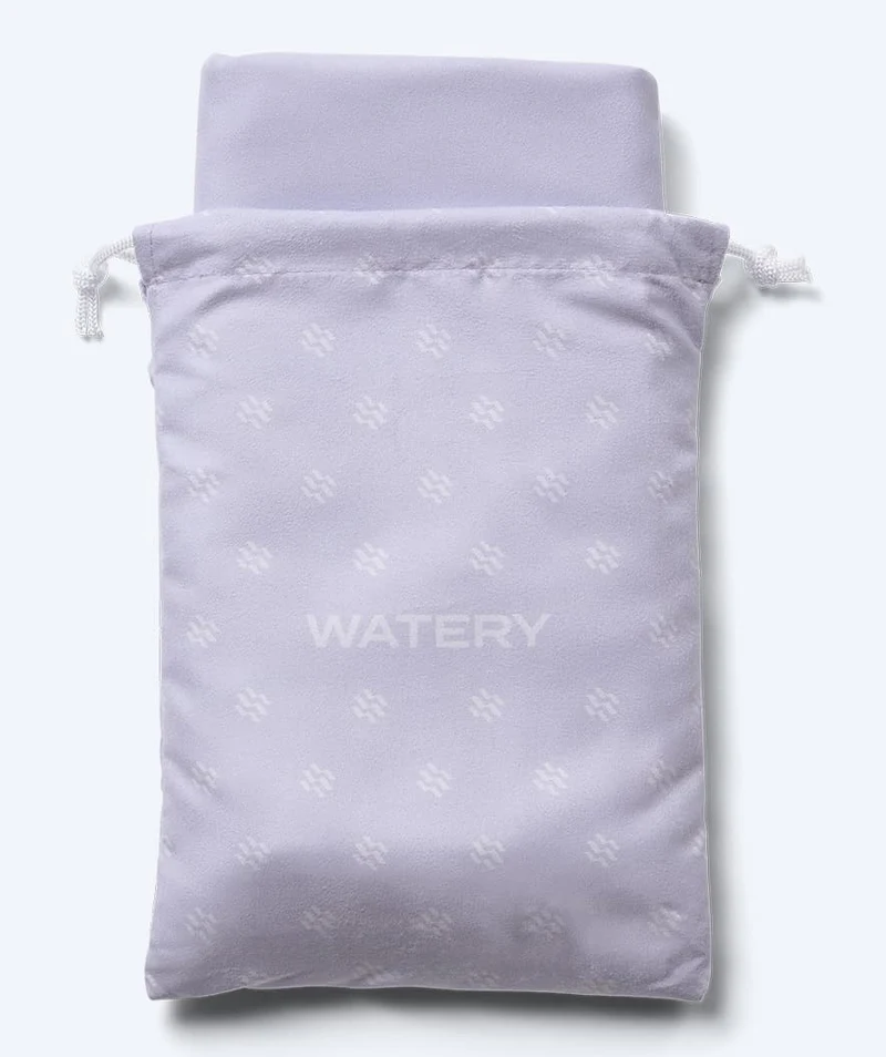 Watery Mikrofaser Badetuch (175 x 110 cm) - Rafferty - Dust Purple